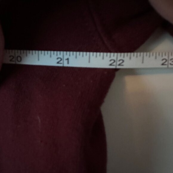 Reno Nevada Santa Crawl Maroon Hoodie By Port & Company Core Fleece M 50% Cotton - Picture 7 of 7